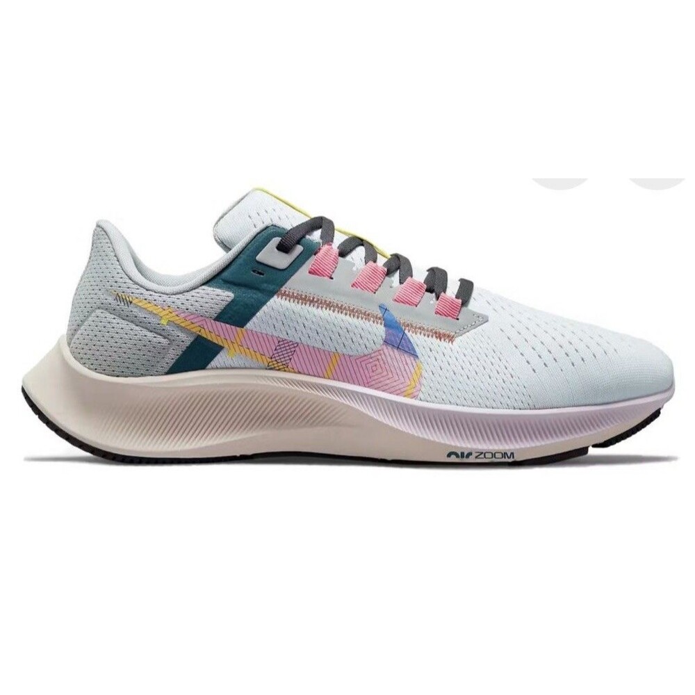 NWOB Nike Air Zoom Pegasus 38 Premium Blue Tint Regal Pink M9.5 W11 DC8796-400